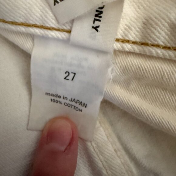 ** CHIMALA Women's off-white jeans ** - Picture 3 of 5